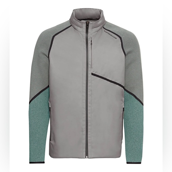 NWT $465 Porsche Design Insulated jacket Steeple Grey Small S trench down jacket - Picture 7 of 12